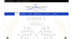 Desktop Screenshot of faithbaptistyuma.com