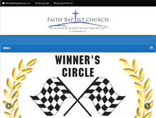 Tablet Screenshot of faithbaptistyuma.com